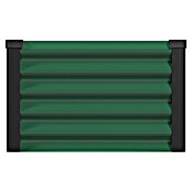 Vitavia Hochbeet Meta In & Out 401 (185 x 65 x 40 cm, Zincalume®, Seegras/Schwarz) | BAUHAUS