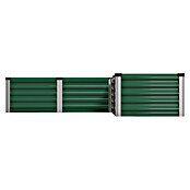 Vitavia Hochbeet Meta In & Out 401 (185 x 185 x 40 cm, Zincalume®, Seegras/Alu) | BAUHAUS