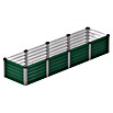 Vitavia Hochbeet Meta In & Out 401 (245 x 65 x 40 cm, Zincalume®, Seegras/Alu) | BAUHAUS