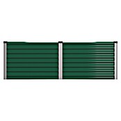Vitavia Hochbeet Meta 630 (187,7 x 96,2 x 63 cm, Zincalume®, Seegras/Alu) | BAUHAUS