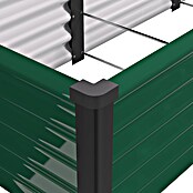 Vitavia Hochbeet Meta In & Out 401 (245 x 65 x 40 cm, Zincalume®, Seegras/Schwarz) | BAUHAUS