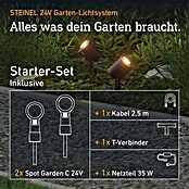 Steinel LED-Gartenspot-Set 24V Garten-Lichtsystems (RGBW, IP65, Höhe: 36,9 cm) | BAUHAUS