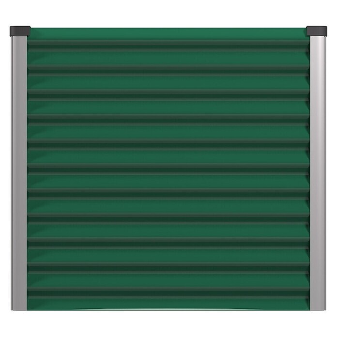 Vitavia Hochbeet Meta 858 (187,7 x 96,2 x 85,8 cm, Zincalume®, Seegras/Alu) | BAUHAUS