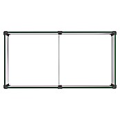 Vitavia Hochbeet Meta 858 (187,7 x 96,2 x 85,8 cm, Zincalume®, Seegras/Schwarz) | BAUHAUS