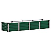 Vitavia Hochbeet Meta In & Out 401 (245 x 65 x 40 cm, Zincalume®, Seegras/Alu) | BAUHAUS