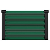 Vitavia Hochbeet Meta In & Out 401 (245 x 65 x 40 cm, Zincalume®, Seegras/Schwarz) | BAUHAUS