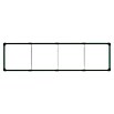 Vitavia Hochbeet Meta In & Out 401 (245 x 65 x 40 cm, Zincalume®, Seegras/Alu) | BAUHAUS
