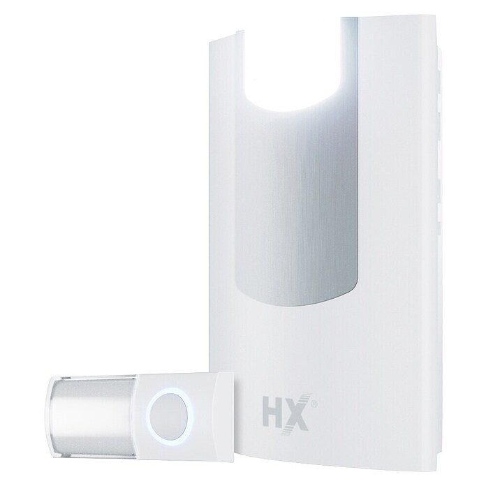 Heidemann Funk-Gong-Set HX Flash (Anthrazit, Silber, Reichweite ca.: 200 m, 70 dB - 90 dB, IP55) | BAUHAUS