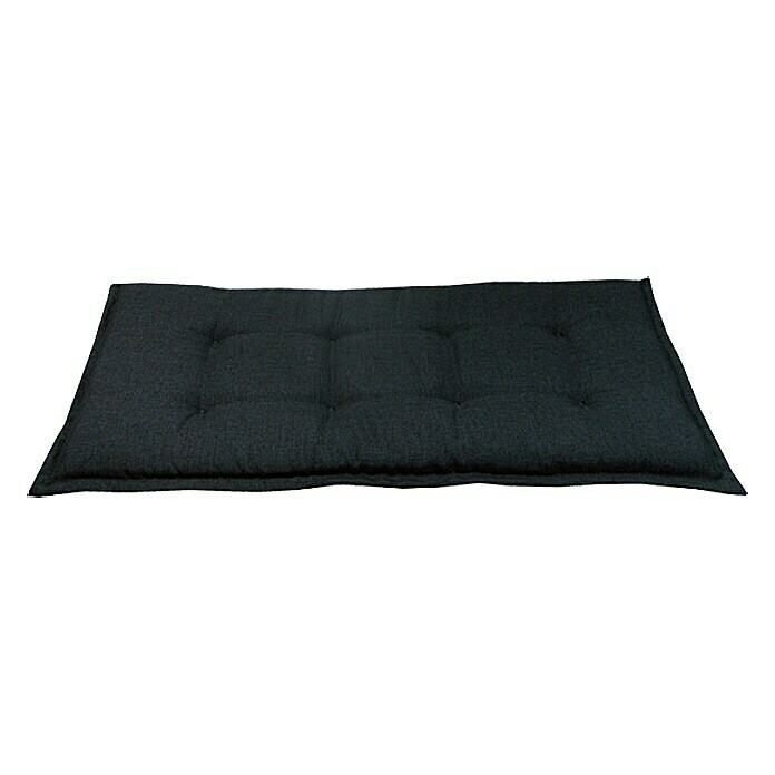 Sunfun Exclusive-Line Blazina za klop  (Do x Š x V: 110 x 49 x 6 cm, Črna) | 8292 - Auflagen Bank | ICEB - Auflagen Kissen | ICE - Outdoorkissen/Auflagen | IC - Freizeit im Garten | I - Stadtgarten | BAUHAUS