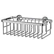 Nie wieder bohren Aluxx Douchekorf AL131CR (25 x 12,5 x 9,2 cm, Chroom, Glanzend)