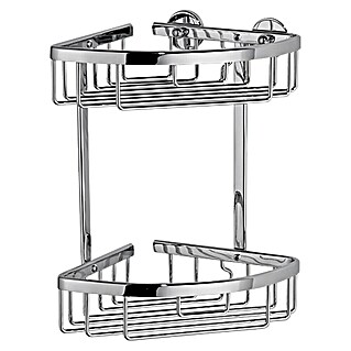 Tesa Douchekorf, hoekmodel AL210CR (16,3 x 17 x 26 cm, Glanzend, Chroom)