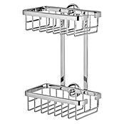 Nie wieder bohren Aluxx Douchekorf AL230CR (18 x 10,7 x 26 cm, Chroom, Glanzend)