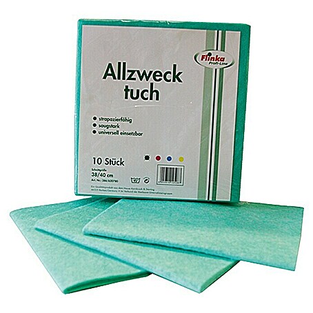 Flinka Profi-Line Allzwecktuch Traditionell (10 Stk., Grün, 38 x 40 cm)