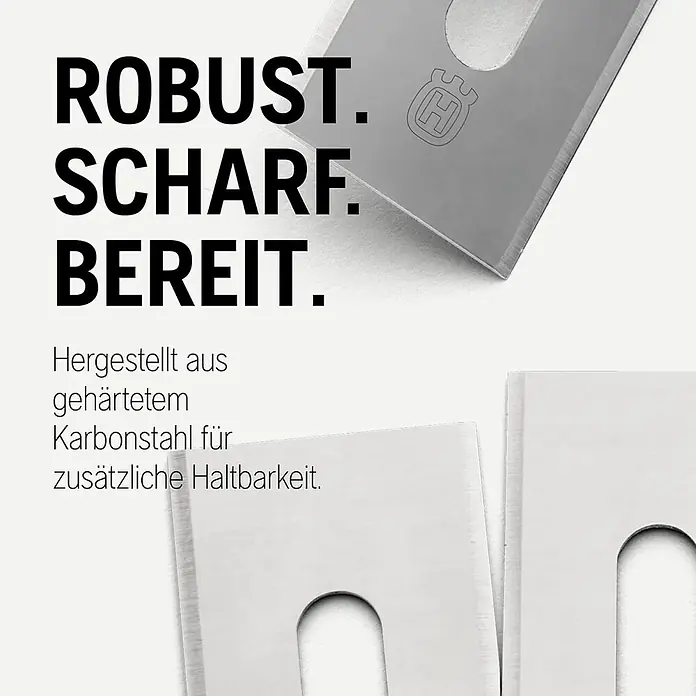 Husqvarna Ersatzmesser-Set für Mähroboter Endurance Messer 6er-Pack - Passend für: alle Husqvarna Automower Modelle, 6 Stk. - Scharfe Husqvarna-Klingen aus gehärtetem Karbonstahl für Langlebigkeit.