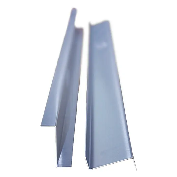 Sarei Z-Profil - Typ: HG 19, 1.000 x 127 x 20 mm, Winkel: 90 °, Aluminium - Vorderansicht