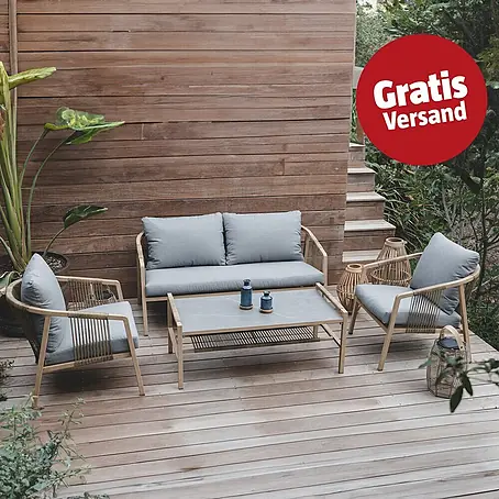 MWH Wicker Loungemöbel-Set