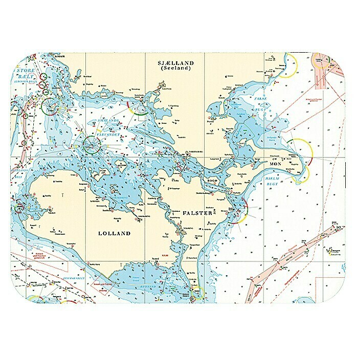 Navyline Tisch-SetL x B: 40 x 30 cm, Südliches Seeland, Polypropylen Unknown