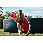Bazen s okvirom iPoolGo L  (Ø x V: 500 x 120 cm, Plava, antracit, 17.350 l) | BAUHAUS