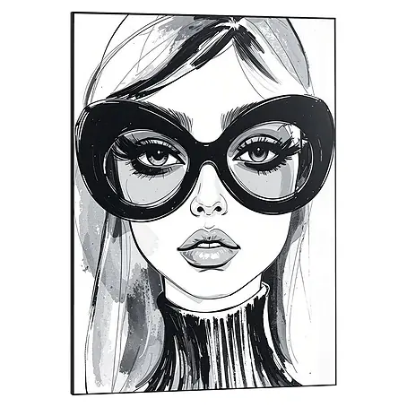 Reinders  Bild Slim Frame Black