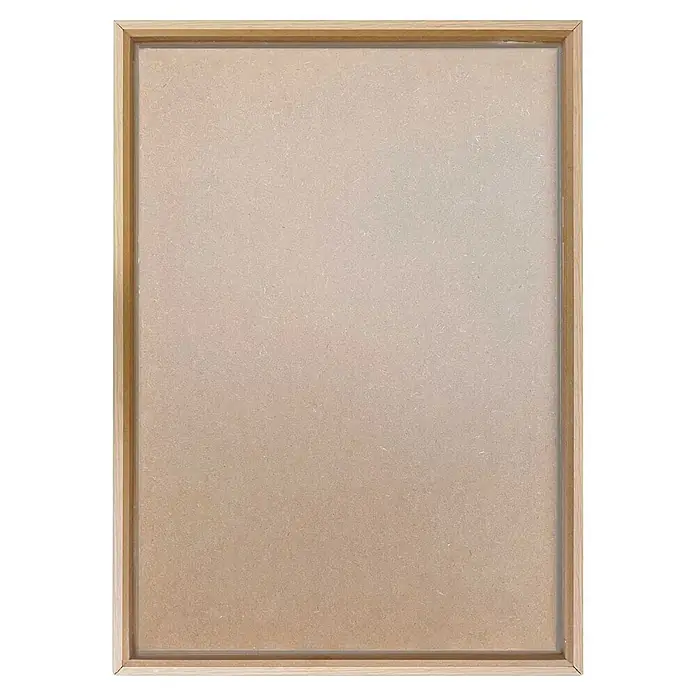 Reinders Bild Craft Art - Flowers, B x H: 50 x 70 cm - Heller Holzrahmen mit hellbrauner MDF-Rückwand.