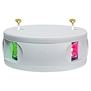 Aqua Signal Serie 34 Tweekleurige navigatielantaarn voor boten (Led, 2 sm, Met BSH-goedkeuring)