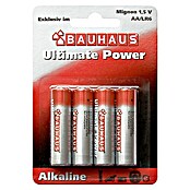 BAUHAUS Alkalna baterija Ultimate Power (Mignon AA, Alkal-mangan, 1,5 V)