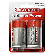 BAUHAUS Alkalna baterija Ultimate Power (Mono D, Alkal-mangan, 1,5 V)