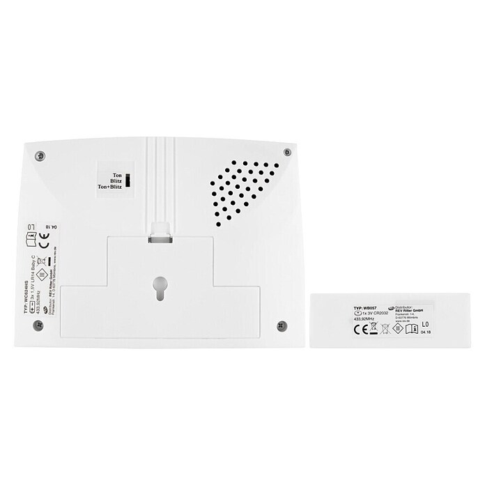 REV Set bežičnog zvona  (Prekrivanje: 150 m, 0 dB - 85 dB, IP20) | BAUHAUS