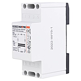REV Transformator za zvono (Primarni napon: 230 - 240 V/50 Hz, Sekundarni napon: 8 V ~ 1 A)