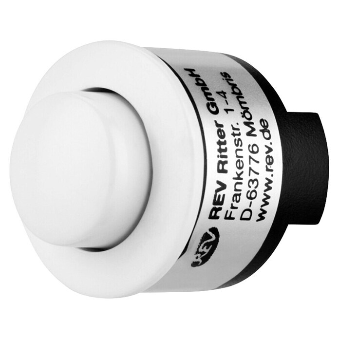 REV Tipkalo za zvono  (Bijela, Plastika, 8 V - 24 V) | BAUHAUS