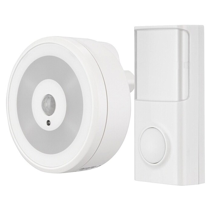 REV Set bežičnog zvona s LED svjetlom  (Prekrivanje: 50 m, 50 dB - 80 dB, IP20) | BAUHAUS