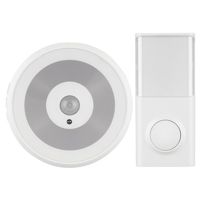 REV Set bežičnog zvona s LED svjetlom  (Prekrivanje: 50 m, 50 dB - 80 dB, IP20) | BAUHAUS