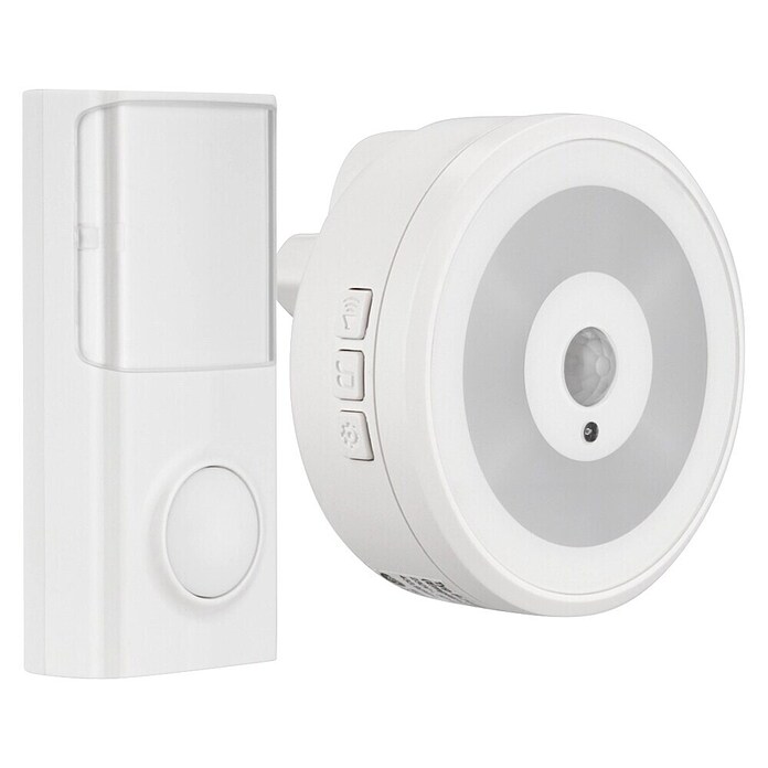 REV Set bežičnog zvona s LED svjetlom  (Prekrivanje: 50 m, 50 dB - 80 dB, IP20) | BAUHAUS