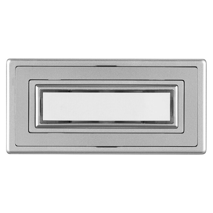 REV Tipkalo za zvono  (Srebrna, 100 x 20 x 48 mm, Plastika, 8 V - 12 V) | BAUHAUS