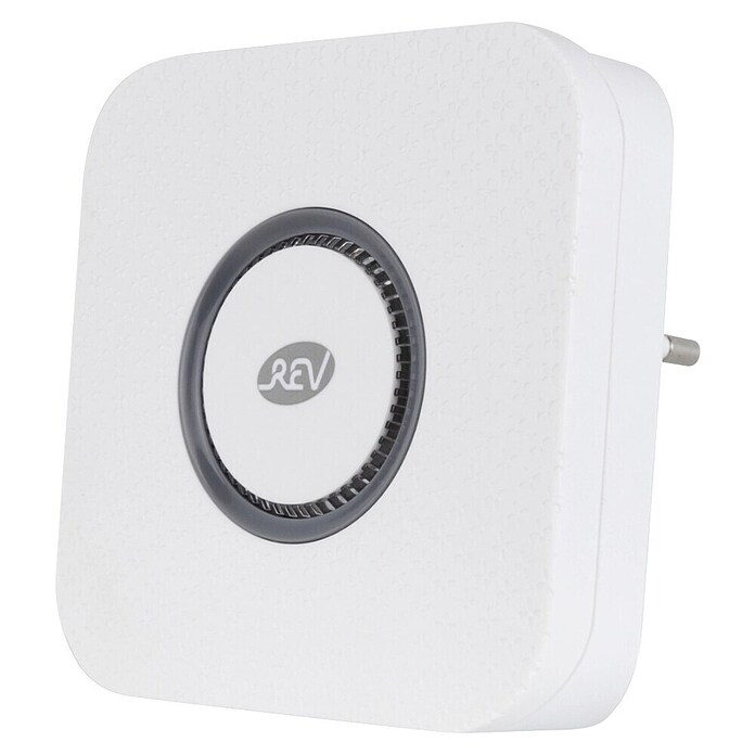 REV Set bežičnog zvona Piezo  (Prekrivanje: 100 m, 0 dB - 110 dB, IP20, Bijela) | BAUHAUS