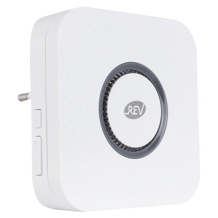 REV Set bežičnog zvona Piezo  (Prekrivanje: 100 m, 0 dB - 110 dB, IP20, Bijela) | BAUHAUS