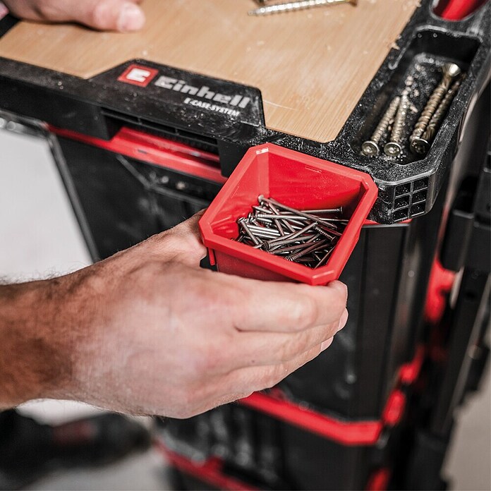 Einhell Pokrov E-Case z delovno ploščo  (500 x 360 x 42 mm) | 1916 - Kunststoffboxeb_Systeme | BADK - Werkzeug-Behältnisse | BAD - Handwerkzeuge | BA - Handwerkzeuge | B - Werkz/Masch/Maschzubeh/Auto | BAUHAUS