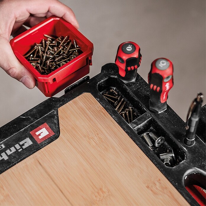 Einhell Pokrov E-Case z delovno ploščo  (500 x 360 x 42 mm) | 1916 - Kunststoffboxeb_Systeme | BADK - Werkzeug-Behältnisse | BAD - Handwerkzeuge | BA - Handwerkzeuge | B - Werkz/Masch/Maschzubeh/Auto | BAUHAUS