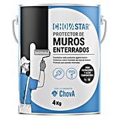 Chova Impermeabilizante de muros enterrados (Negro, 4 kg)