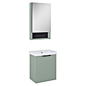 Riva Yasumi Badmöbel-Set (Gesamtbreite Badmöbel: 46 cm, Sage, Matt, 2 -tlg.) | BAUHAUS