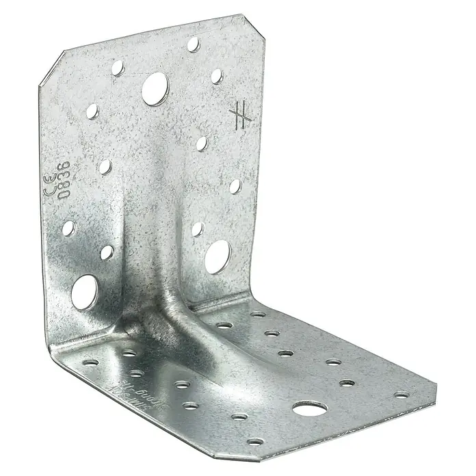 Simpson Strong-Tie Winkelverbinder ACR - 105 x 90 x 105 mm, Gleichschenklig - Verzinkter Metall-Eckverbinder mit mehreren Befestigungslöchern für strukturelle Verbindungen.