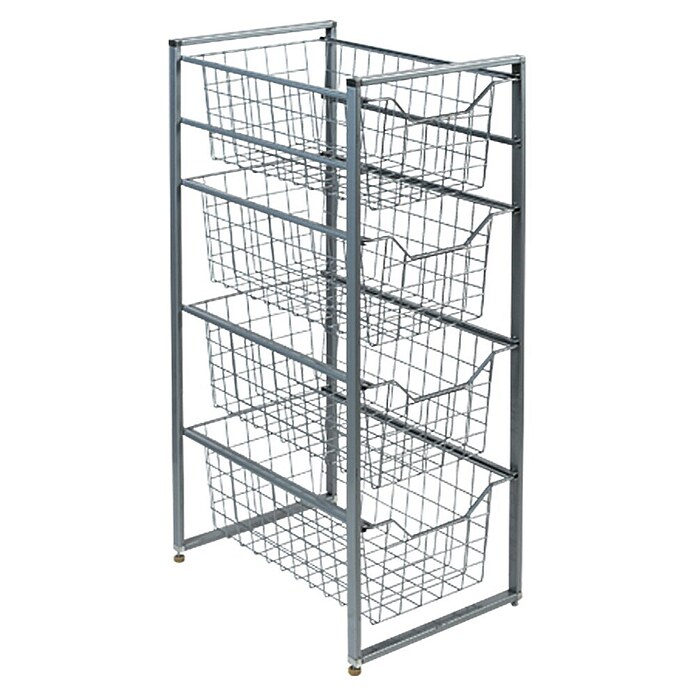 Regalux Clever Marco de metal (Revestimiento de polvo, 45 x 30 x 79,5 cm)