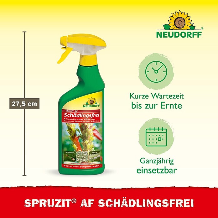 SPRUZIT SCHÄDLINGSFREI 500ml, AF