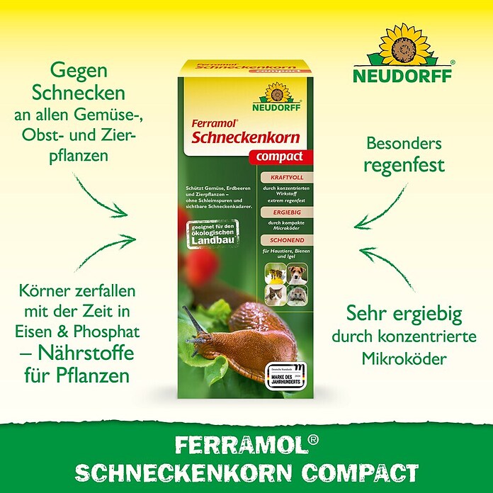 Neudorff Schneckenkorn Ferramol Compact (700 g)