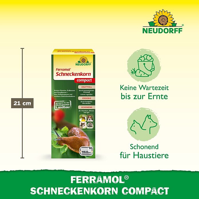 Neudorff Schneckenkorn Ferramol Compact (700 g)