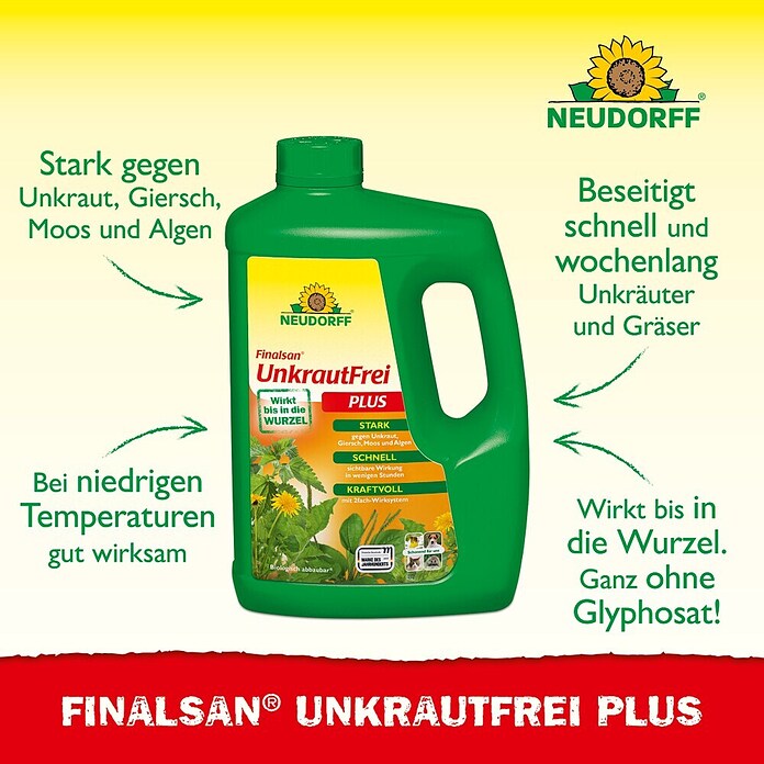 Neudorff Finalsan Unkrautfrei Plus (2 l) | BAUHAUS