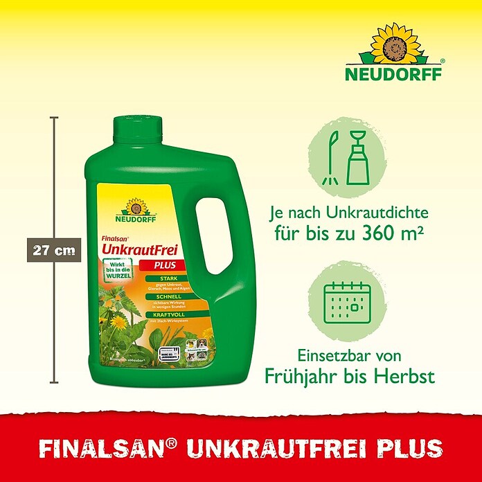 Neudorff Finalsan Unkrautfrei Plus (2 l) | BAUHAUS