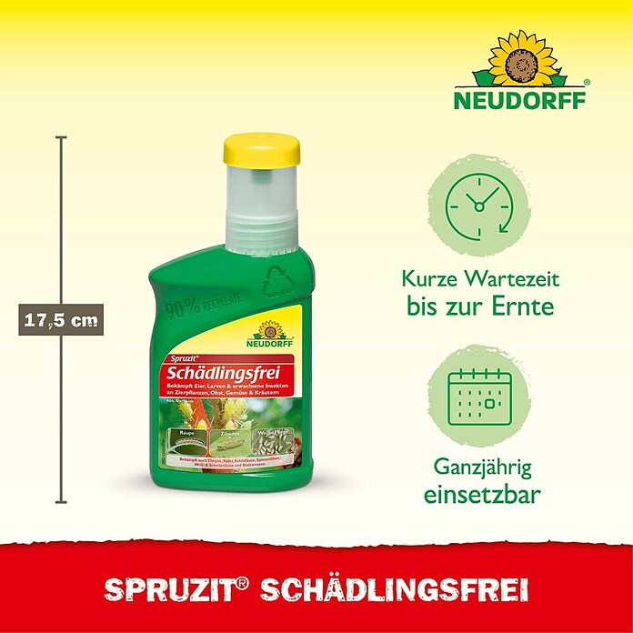 Neudorff Spruzit Schädlingsfrei (250 ml) | BAUHAUS