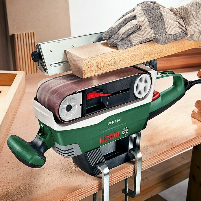 Bosch Lijadora de banda (750 W, 75 x 533 mm, Solo)