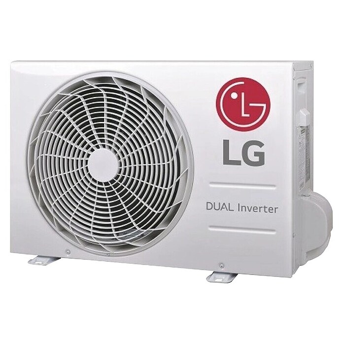 LG Inverterski klima-uređaj DUALCOOL PRO WZ12AWN  (Snaga hlađenja: 3.500 W, Snaga grijanja: 3.800 W) | BAUHAUS